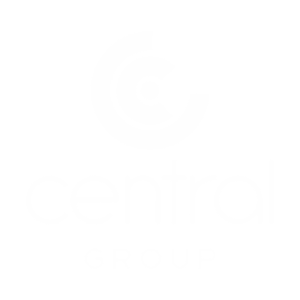 Central Logo all white