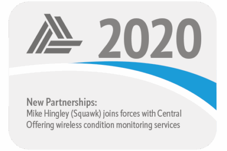 Graphic showing date 2020. New partnerships squawk