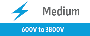 Medium Voltage 600V to 3800V